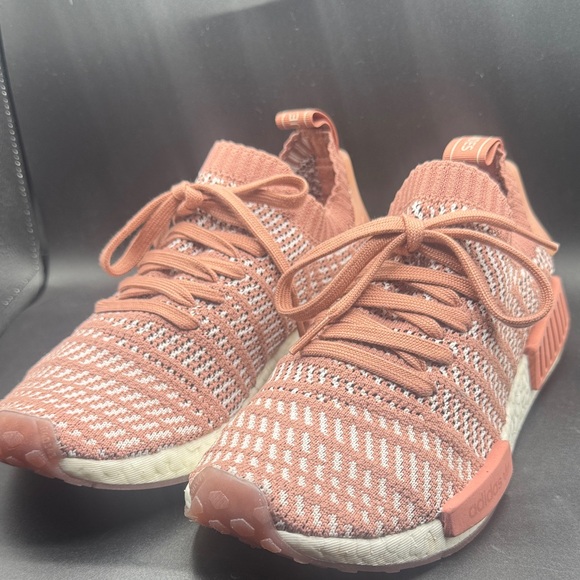 Adidas Original NMD R1 STLT Primeknit Boost Shoes - Picture 1 of 9